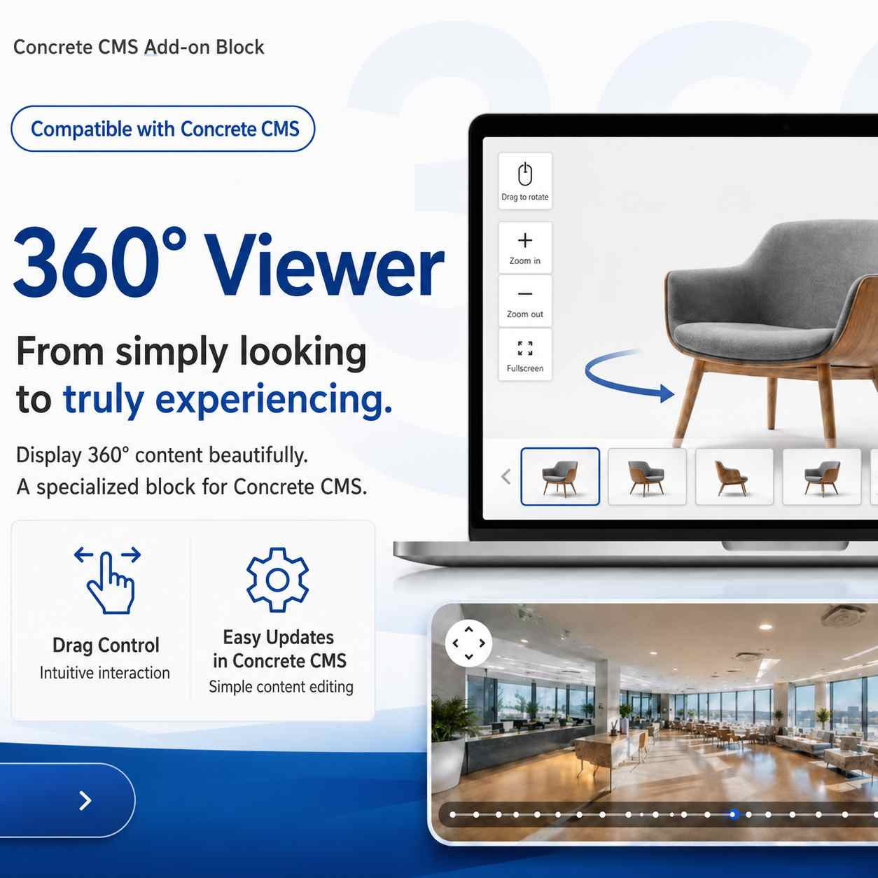 Concrete CMS Add-on 360 Viewer