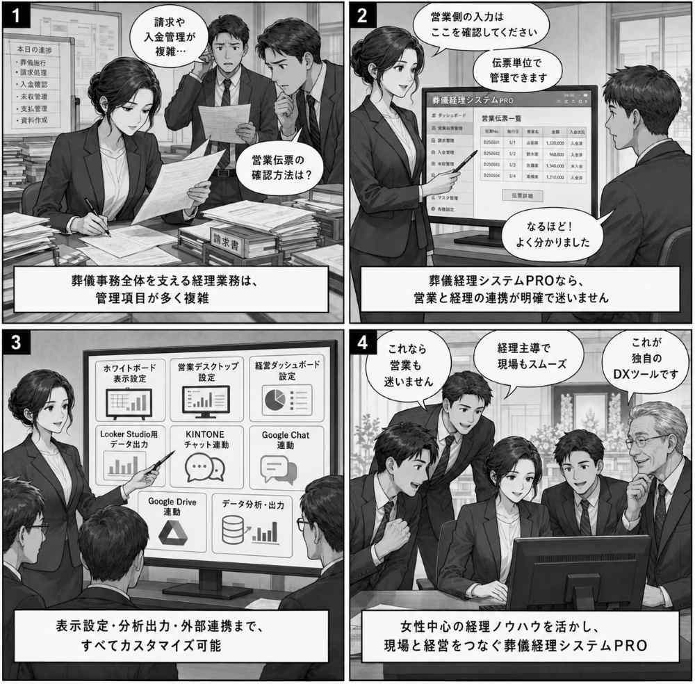 葬儀事務管理システム（葬儀経理PRO）