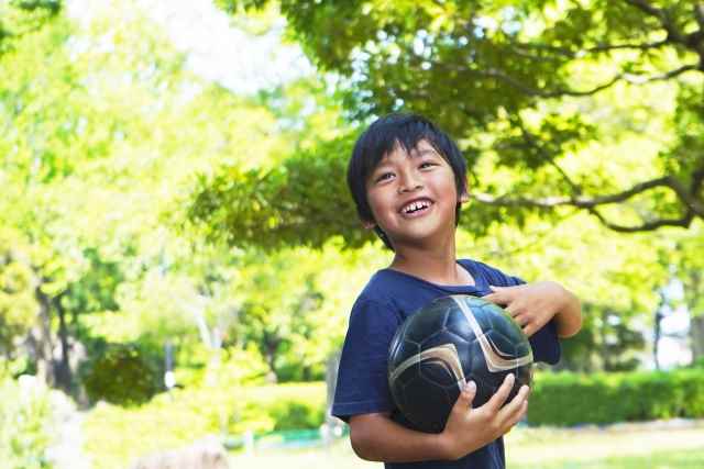 子どもサッカー　光メタルセンター